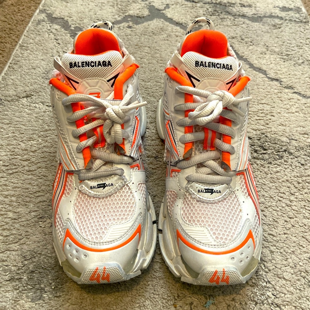 Balenciaga Runner Trainer Orange Fluo - Picture 2 of 5